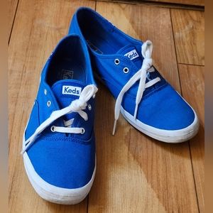Keds | Canvas Sneakers | Blue, White | Size 9, Very Good, Lightly Used Condition